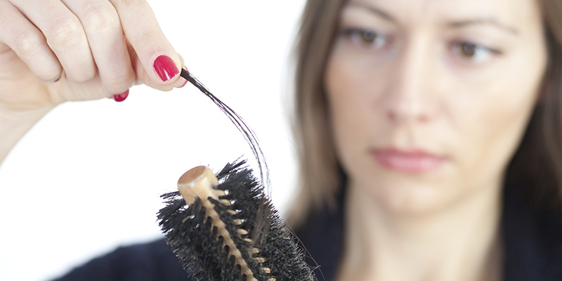 Iron deficiency hair loss