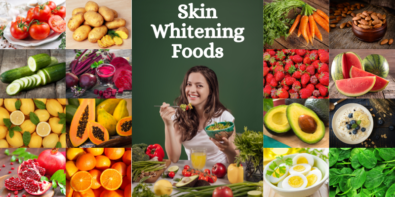 Skin Whitening Foods