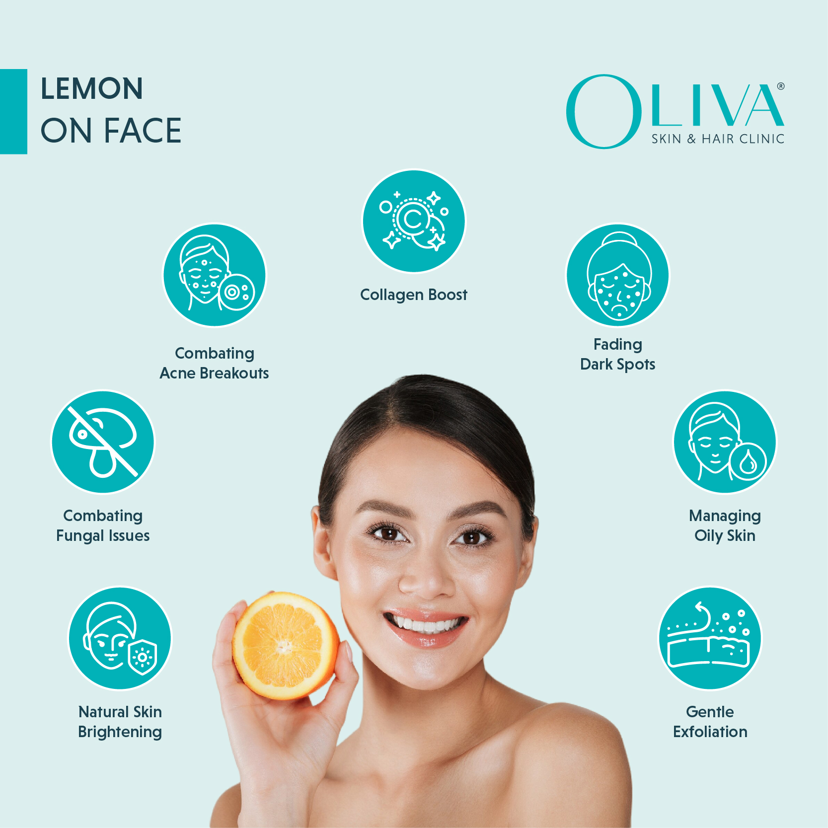 Lemon On Face