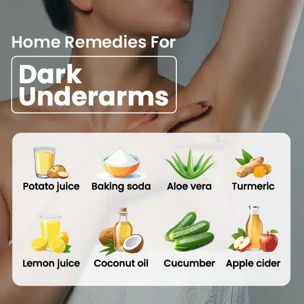 Home Remedies For Dark Underarms