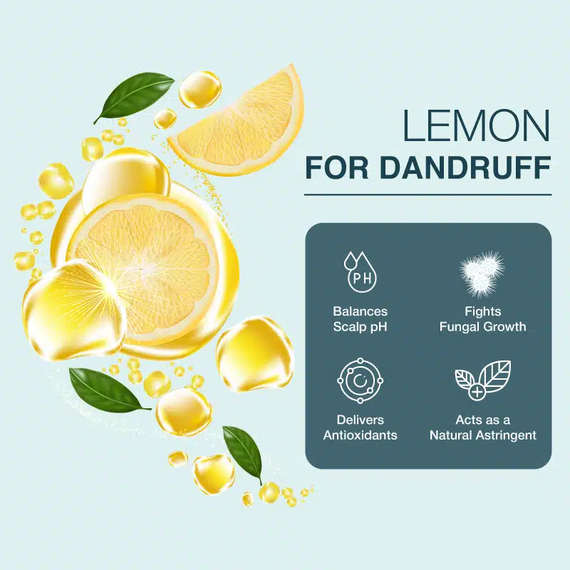 Lemon for Dandruff